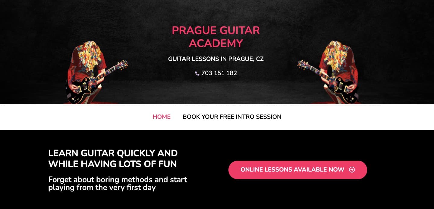 Prague Guitar Academy — Education · Music