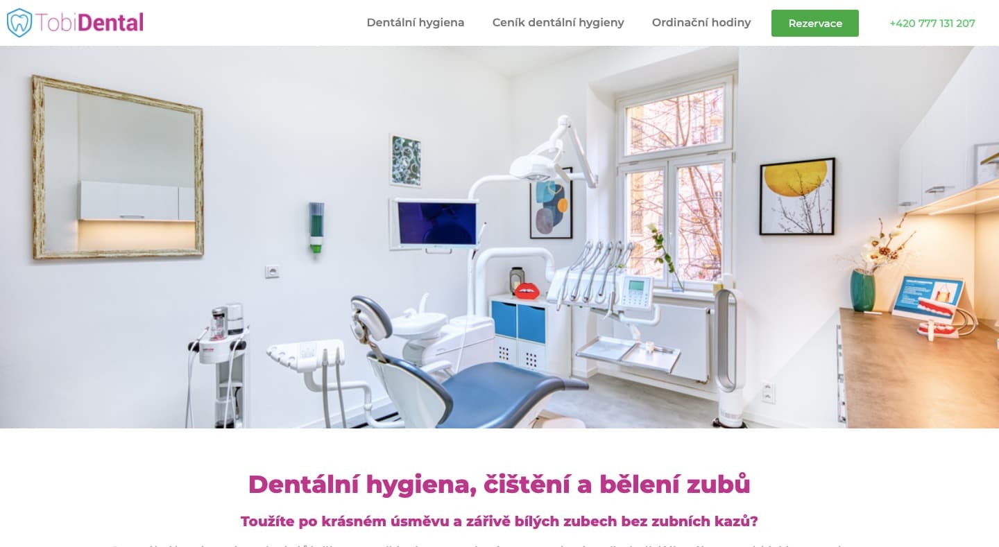 Tobi Dental — Healthcare · Booking